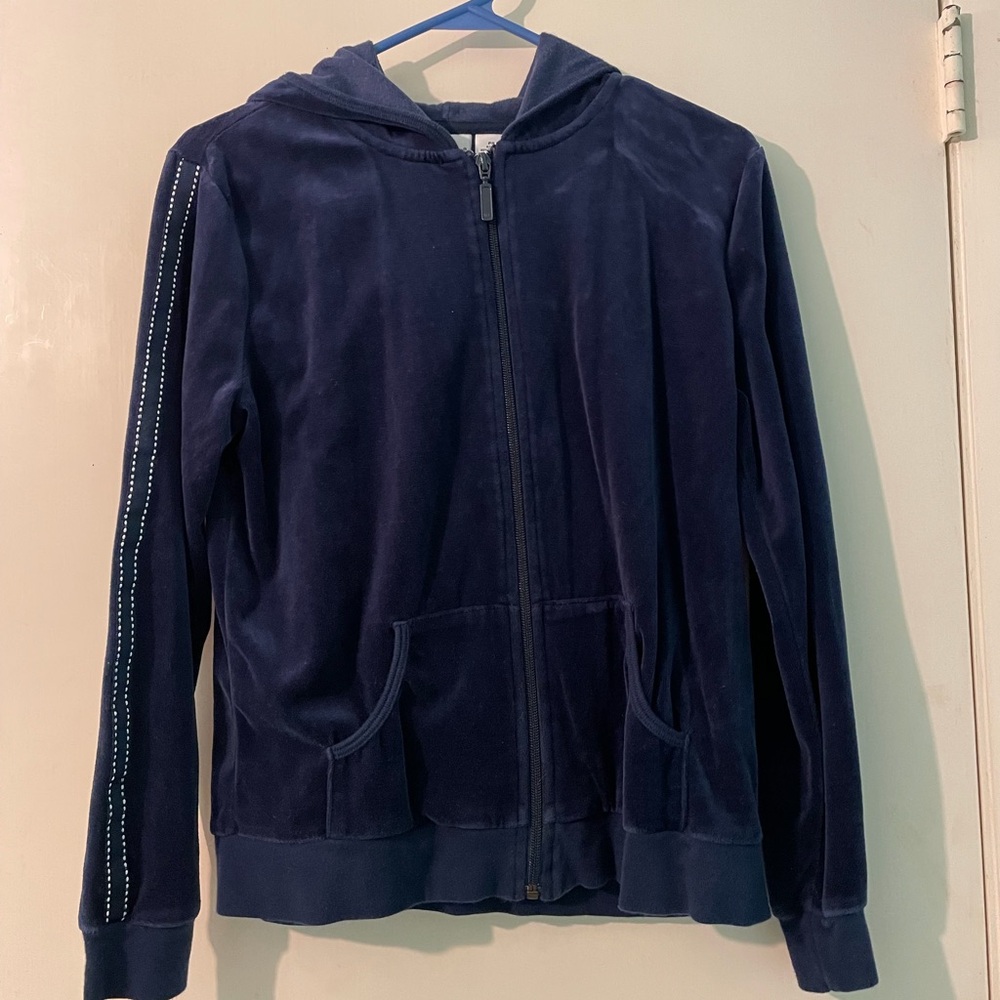 Kim Rogers | navy hooded jacket size PS